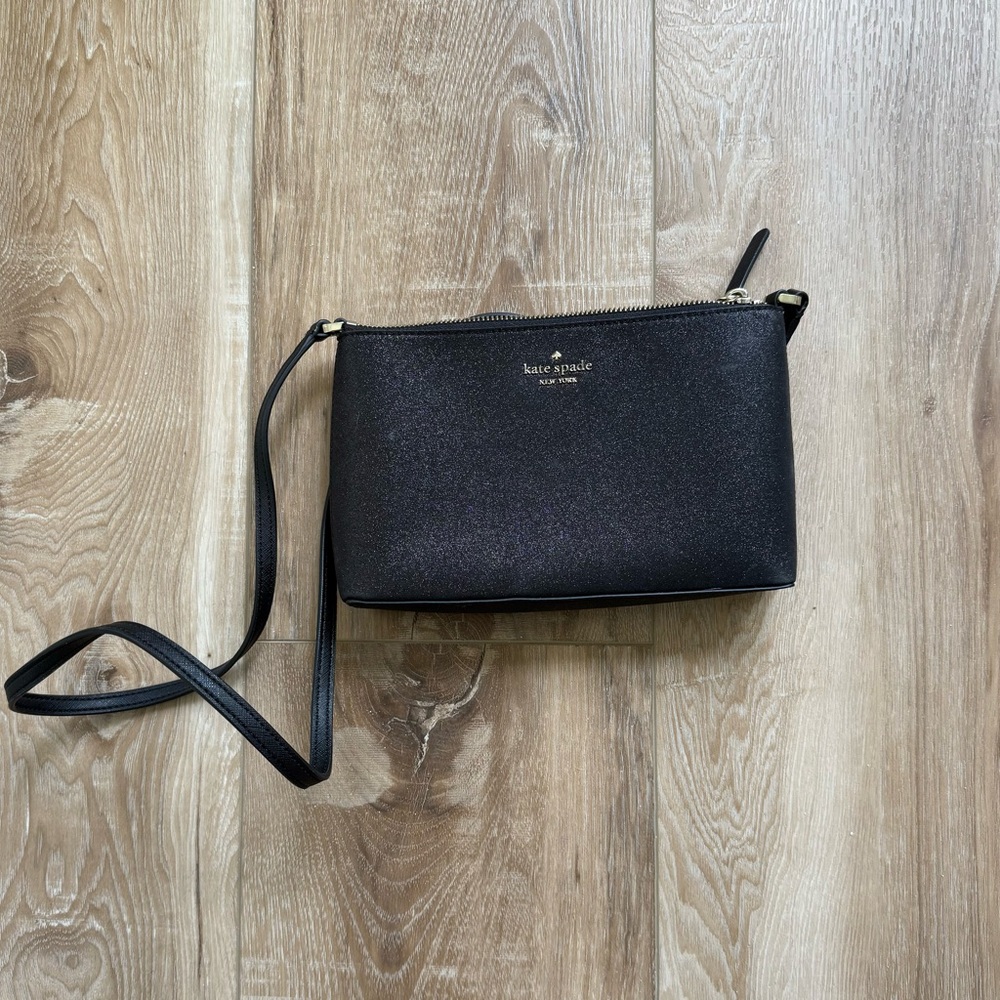 Kate Spade Midnight Black Crossbody Bag